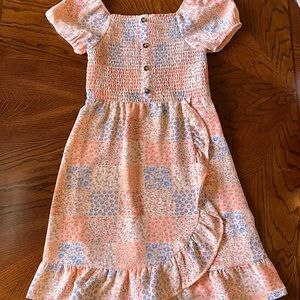 Floral Peachy Sundress